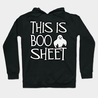 This Is Boo Sheet - Halloween Boo Boo Sheet Ghost Costume Hoodie